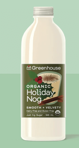 Greenhouse Organic Holiday Nog, 946Ml