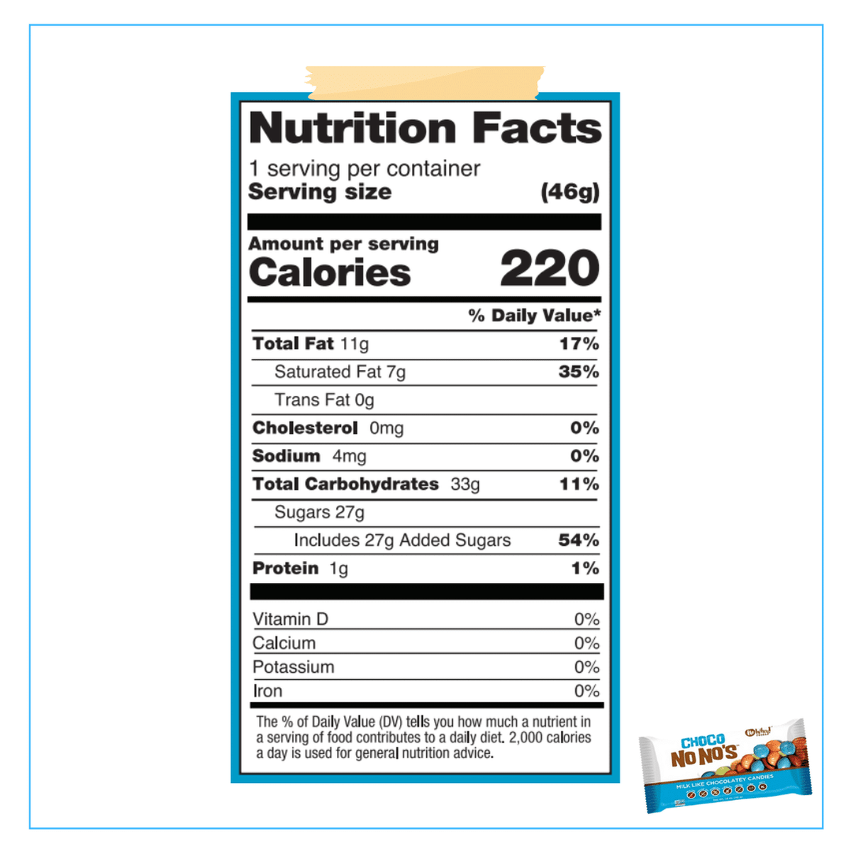 No Whey Choco No No's, 46 g
