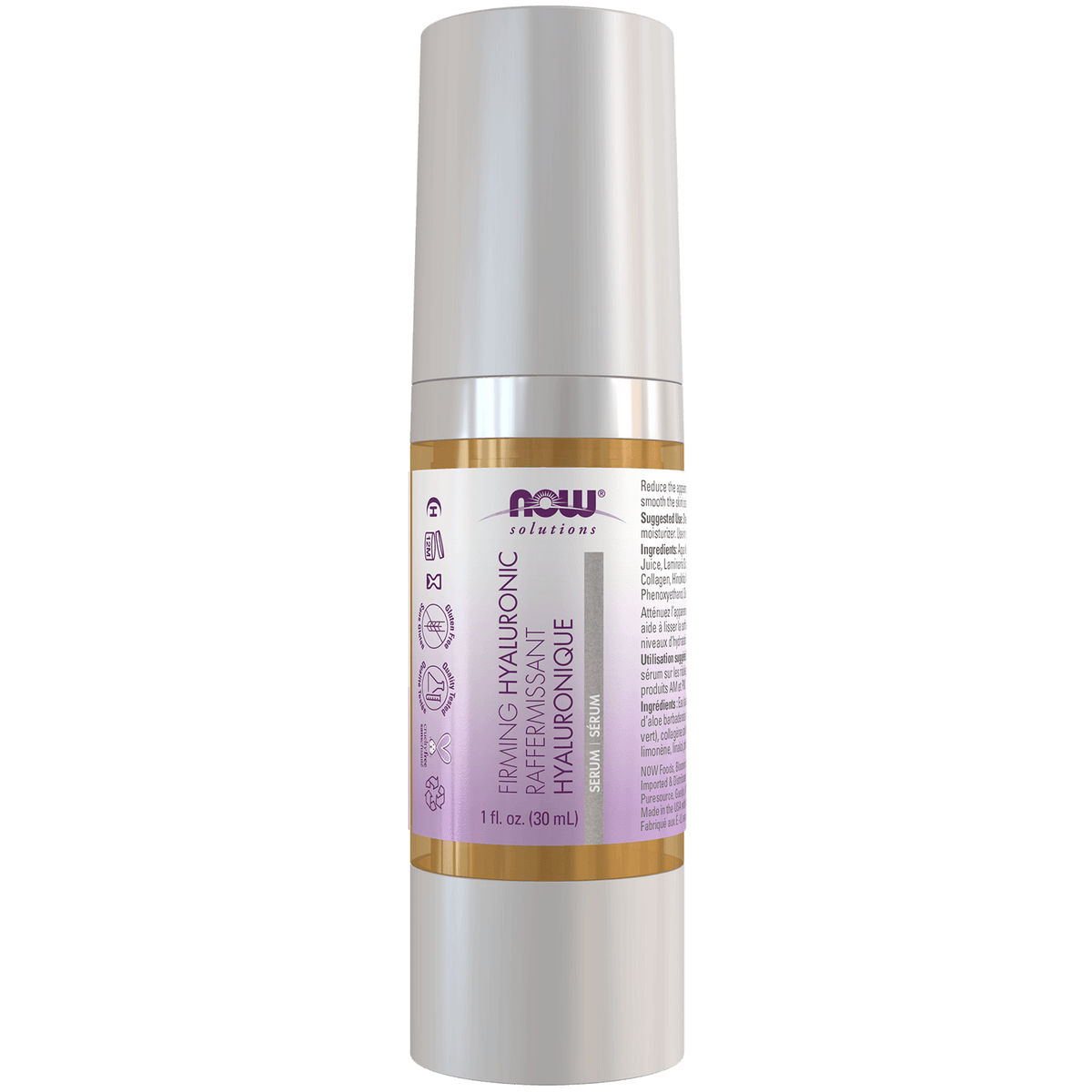 NOW Hyaluronic Acid Serum, 30 mL