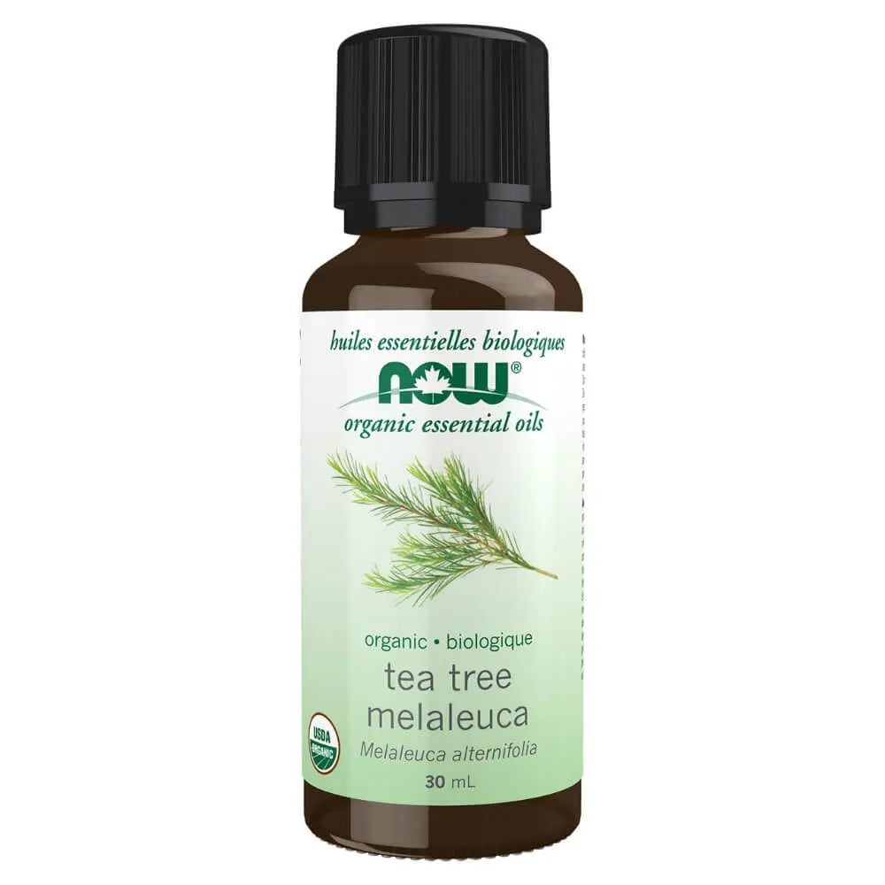 NOW Organic Tea Tree Essential Oil, 30 mL