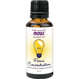 NOW - Focus Concentration Essential Oil Blend, 30Ml