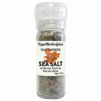 Cape Herb & Spice Oak Smoked Salt Grinder, 115 g