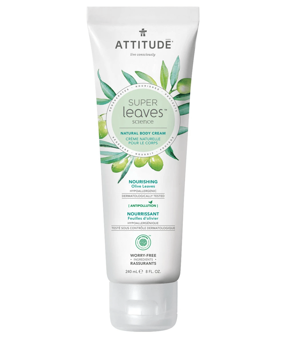 Attitude Living - Body Cream Nourishing Olive Leaves, 240Ml