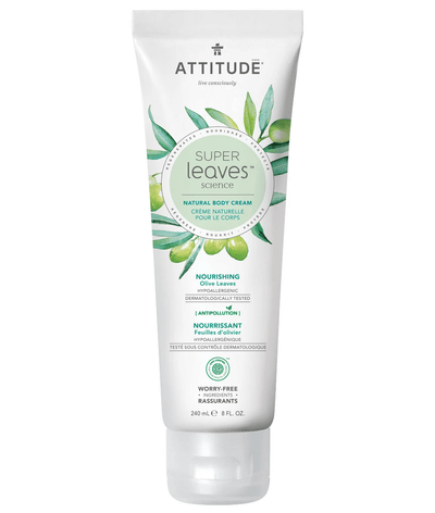 Attitude Living - Body Cream Nourishing Olive Leaves, 240Ml