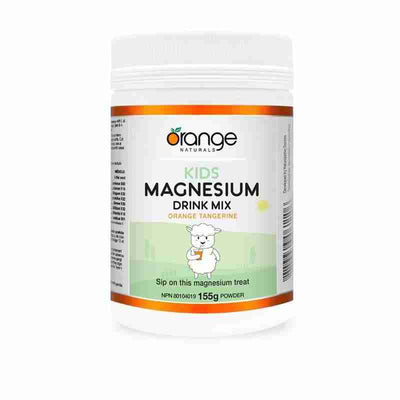 Orange Naturals - Kids Magnesium Drink Mix: Orange Tangerine, 155G