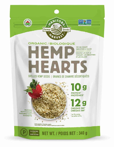 Manitoba Harvest - Organic Hemp Hearts - 340G