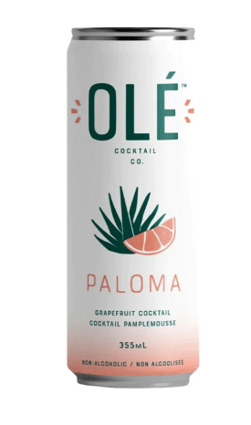 Olé Cocktail Co. Paloma Mocktail, 4 X 355Ml