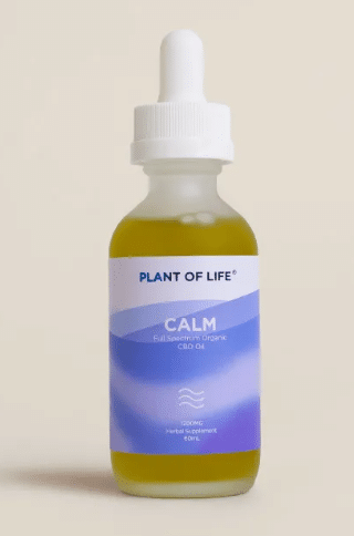 Plant Of Life Full Spectrum Organic CBD Oil - Calm, 60Ml