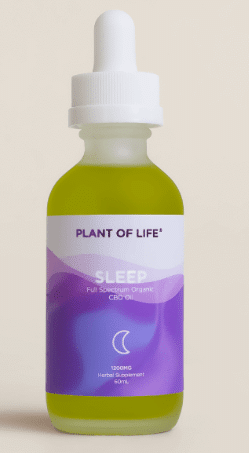 Plant Of Life Full Spectrum Organic CBD Oil -Sleep, 60Ml
