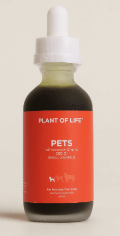 Plant Of Life Full Spectrum Organic Pet CBD Oil - 250Mg, 60Ml