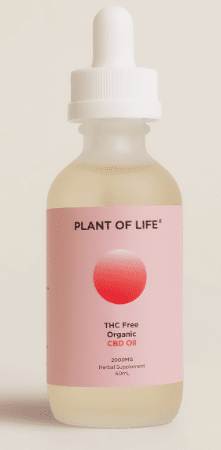 Plant Of Life THC Free Organic CBD Oil - 2000Mg, 60Ml