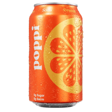 Poppi Orange Soda, 355Ml