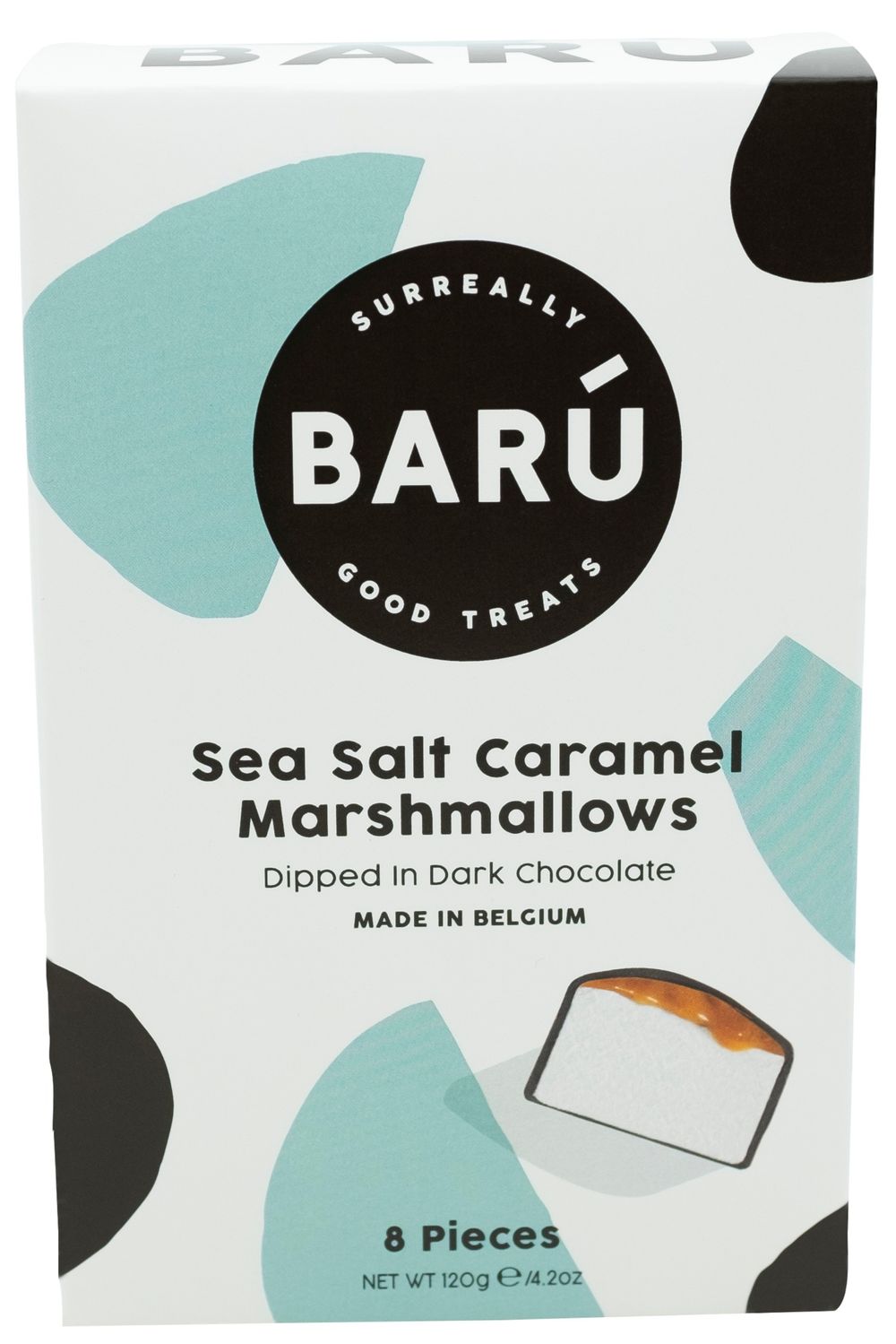 Baru Darck Chocolate Sea Salt Caramel Marshmallows, 120G
