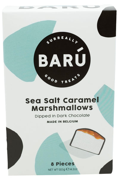Baru Darck Chocolate Sea Salt Caramel Marshmallows, 120G