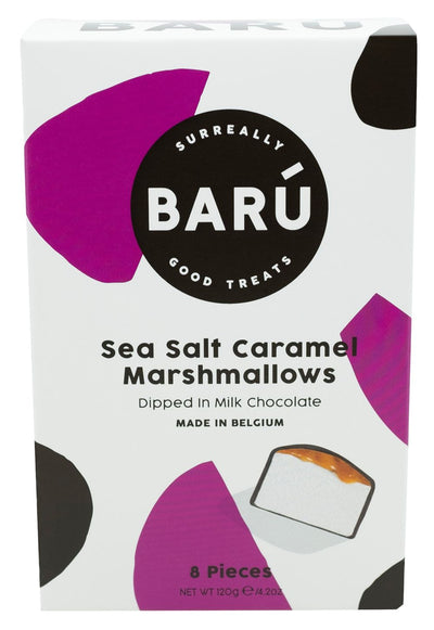 Baru Milk Chocolate Sea Salt Caramel Marshmallows, 120G