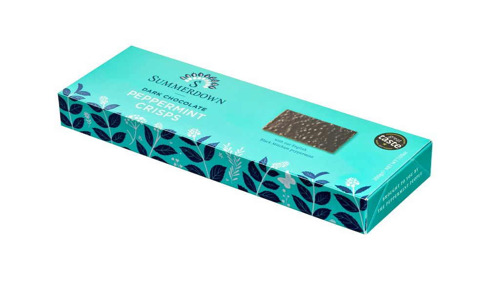 Summerdown Dark Chocolate Peppermint Cripsp, 170G