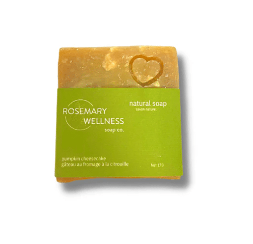 Rosemary Wellness Pumpkin Cheesecake Soap