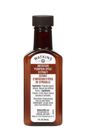 Watkins Organic Pumpkin Spice Extract,59Ml