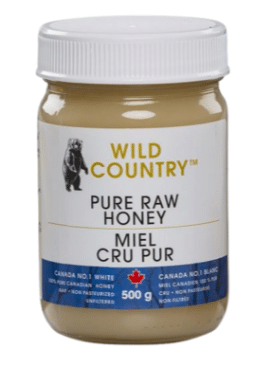 Wild Country Raw Honey 500G