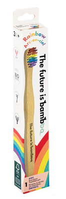 TFIB Kids Rainbow Bamboo Toothbrush