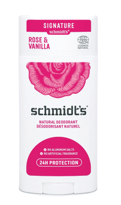 Schmidt's - Rose & Vanilla Deodorant, 92G