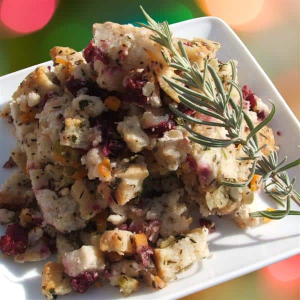 Thanksgiving Cranberry Stuffing (Serves 2) — prebook