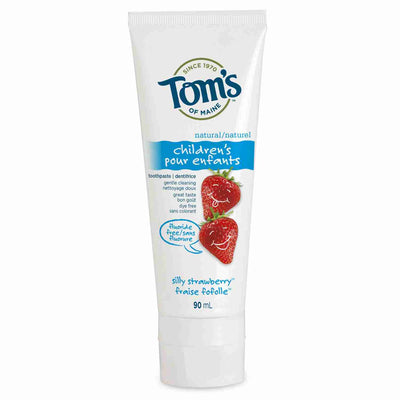 Tom's Of Maine - Natural Children's Toothpaste Fluoride Free: Silly Strawberry - 90Ml