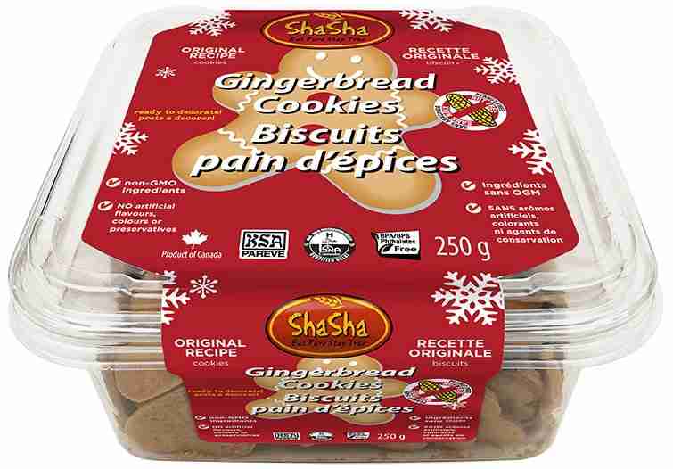 Shasha - Gingerbread Cookies, 250G