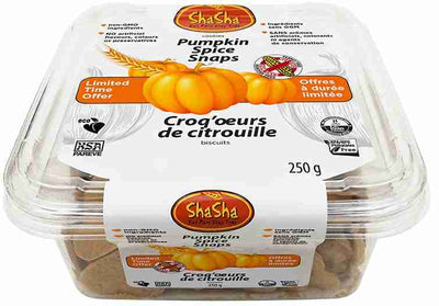 Shasha - Pumpkin Spice Snaps, 250G