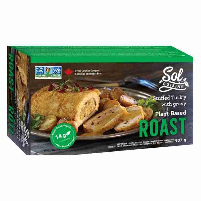Sol - Stuffed Turk'y With Gravy Roast, 907G