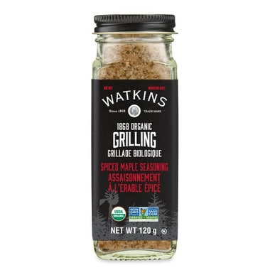 Watkins Organic Spiced Maple Seasoning, 120 g