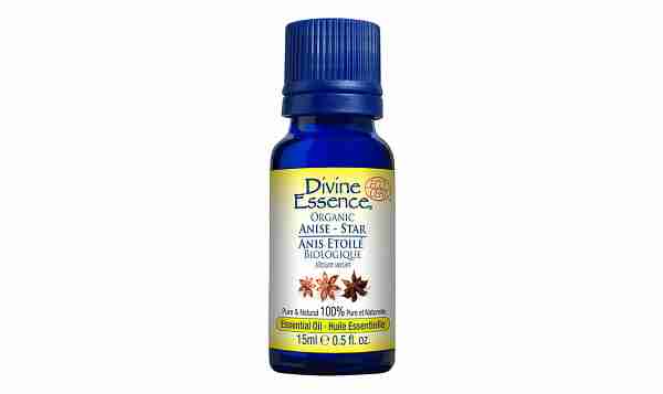 Divine Essence Organic Star Anise Essential Oil, 15 mL
