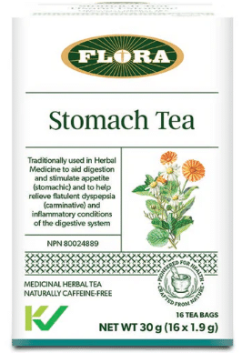 Flora Medicinal Tea - Stomach Tea, 16Bg