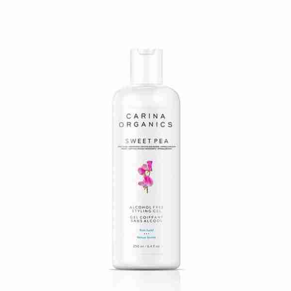 Carina Organics Alcohol-Free Styling Gel, Sweet Pea, 250 mL
