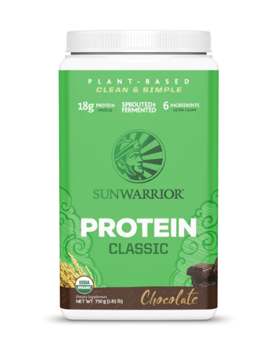 Sunwarrior Classic Rice Protein Chocolate 750G