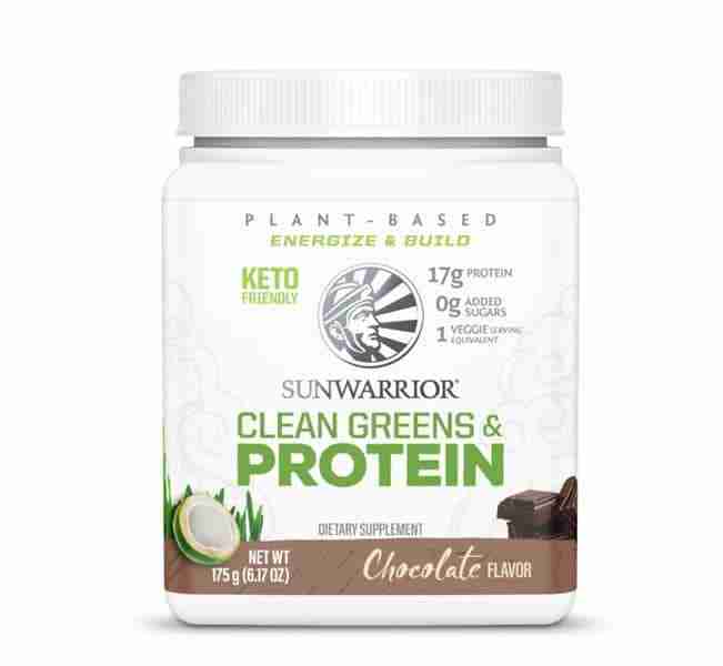 Sunwarrior Clean Greens & Protein Chocolate 175G