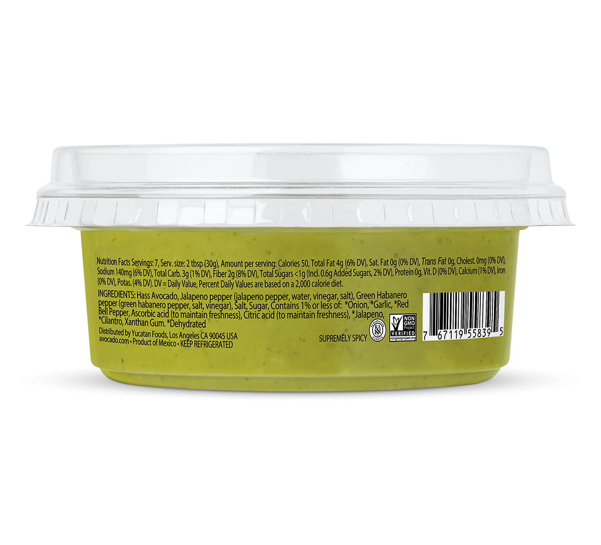 Yucatan - Spicy Guacamole, 227G