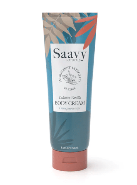Saavy Naturals - Body Cream: Tahitian Vanilla - 250Ml