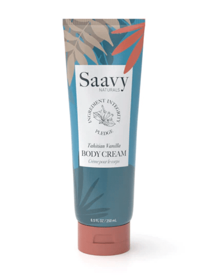 Saavy Naturals - Body Cream: Tahitian Vanilla - 250Ml