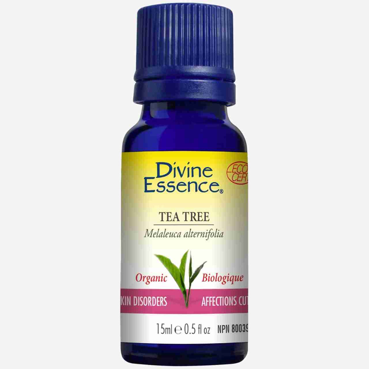 Divine Essence Organic Tea Tree Essential Oil - 15Ml