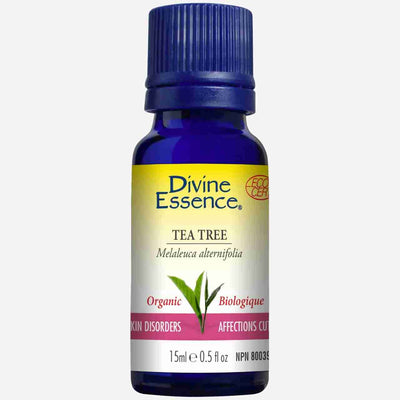 Divine Essence Organic Tea Tree Essential Oil, 15 mL