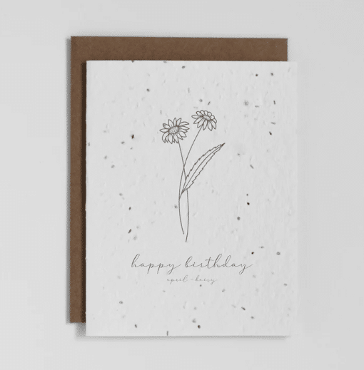 The Good Card - Birth Flower: April Daisy