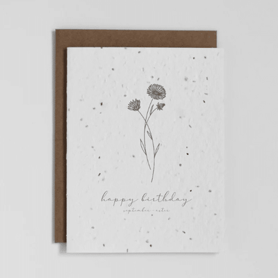 The Good Card - Birth Flower: September Aster