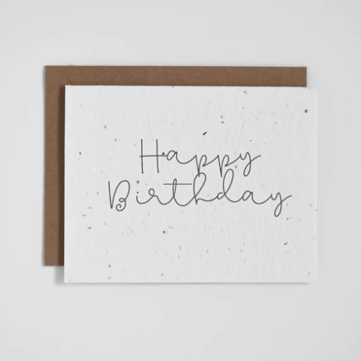The Good Card - Cursive: Happy Birthday