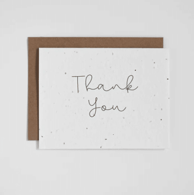 The Good Card - Cursive: Thank You