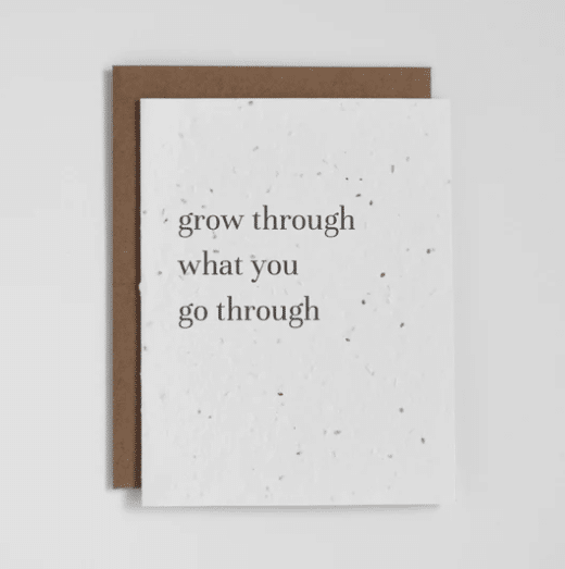 The Good Card - Plant Puns: Grow Through