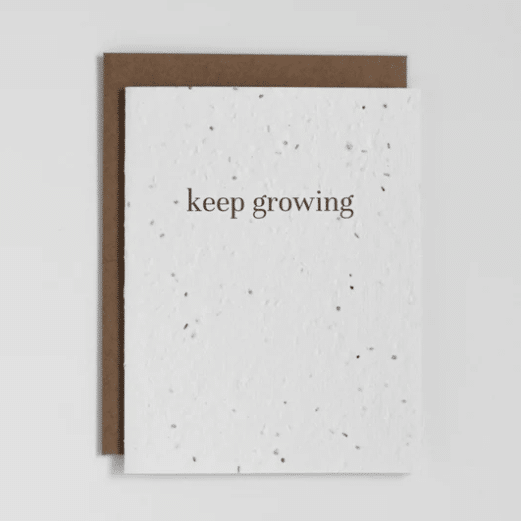 The Good Card - Plant Puns: Keep Growing