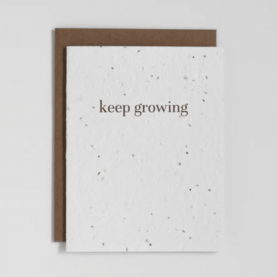 The Good Card - Plant Puns: Keep Growing