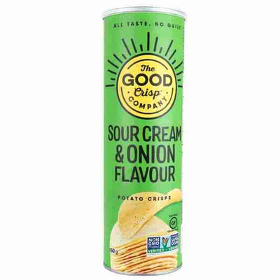 The Good Crisp - Sour Cream & Onion Potato Crisps, 160G