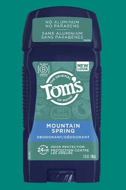Toms Mountain Spring Deodorant, 92G